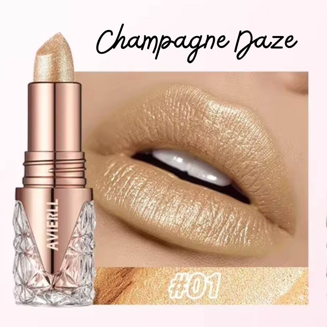 Aura Kiss Glitter Lipstick