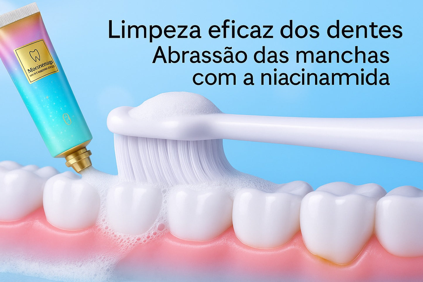 PASTA CLAREADORA COM NIACINAMIDA