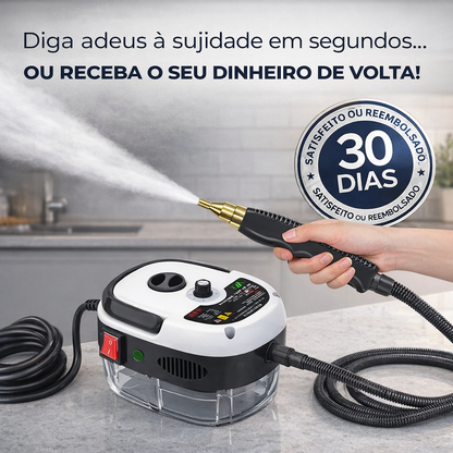 VapoClean™ — Limpeza Profunda a Vapor, Sem Esforço