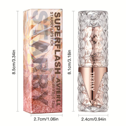 Aura Kiss Glitter Lipstick
