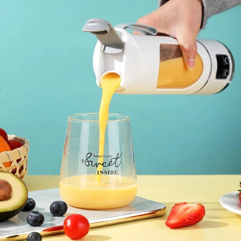 🥤 Mini Liquidificador Portátil  – Prepare seus sumos em qualquer lugar!