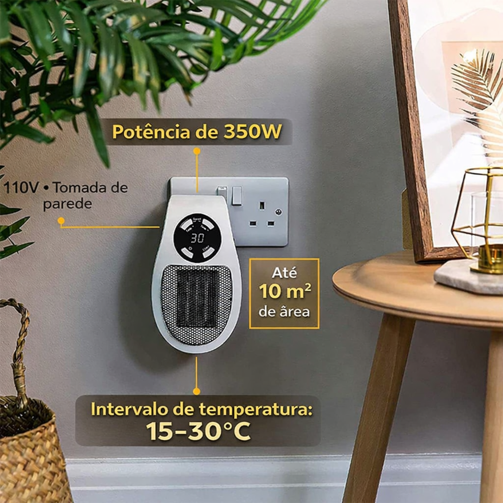 InteliHeat™ –  quecedor de Parede Inteligente